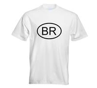 Brésil BR T-Shirt Imprimé Funshirt Design Print