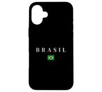 Brésil Brasil Brésilien Coque pour iPhone 16 Plus