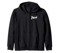 Brésil Brasilia Latin Gay Pride Rainbow Pride LGBTQ égalité Sweat à Capuche