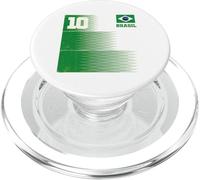 Brésil Cadeau Drapeau Brésil Fan Vintage Samba Brasil PopSockets PopGrip pour MagSafe