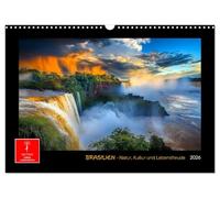 Brésil - nature, culture et joie de vivre, Version française (Calendrier mural 2026 DIN A3 portrait), Calendrier CALVENDO mensuel