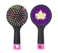 Brésilien Carnaval Passion Salon Brosse à cheveux démêlante Base coussin
