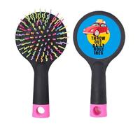 Brésilien Carnaval Routine Passion Salon Brosse à cheveux démêlante Base coussin