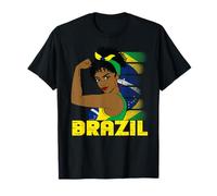 Brésilienne Fille Brésil Fille Chica Brasil T-Shirt