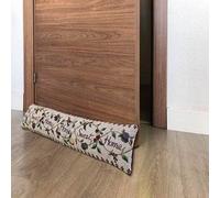 Bresme Boudin Textile décoratif Isolant Thermique pour Bas de Porte, Design Original de la Collection « Home », Dimensions universelles de 90 cm de Long