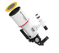 Bresser Télescope réfracteur Messier Ar-102 X S/460 avec oculaires Hexafoc - Blanc