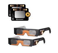 BRESSER 2x Solar Snap filtre solaire pour smartphone + 2x lunettes d'éclipse solaire