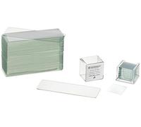 Bresser Lames porte-objets et lamelles couvre-objets 50/100 pièces