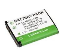 BRESSER Batterie de rechange Lithium-Ion pour Nikon EN-EL10 Argenté,Noir G