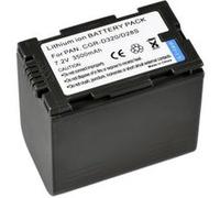 BRESSER Batterie de rechange Lithium-Ion pour Panasonic CGR-D320/CGR-D28S Argenté,Noir G