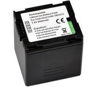 BRESSER Batterie de rechange Lithium-Ion pour Panasonic VW-VBD210/CGA-DU421 Argenté,Noir G