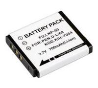 BRESSER Batterie de rechange Lithium-Ion pour Pentax D-LI68 Argenté,Noir G