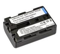 BRESSER Batterie de rechange Lithium-Ion pour Sony NP-FM50 Argenté,Noir G