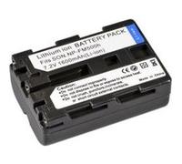 BRESSER Batterie de rechange Lithium-Ion pour Sony NP-FM500H Argenté,Noir G