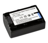 BRESSER Batterie de rechange Lithium-Ion pour Sony NP-FV50 Argenté,Noir G