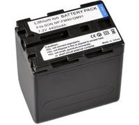 BRESSER Batterie de rechange Lithium-Ion pour Sony NP-QM91 Argenté,Noir G