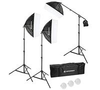 Bresser BR 230B Kit éclairage LED Studio avec 3 softbox 50 x 70 cm | Bresser BR 230B Kit éclairage LED studio avec 3 softbox 50 x 70 cm