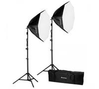 Bresser - Kit Softbox Lumière du Jour BR-2860 LED 2x50W