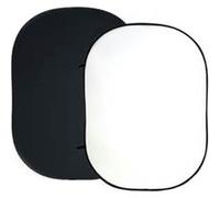 BRESSER BR-3 Arrière-plan pliable 180x240cm 2 côtés: noir/blanc blanc,noir G