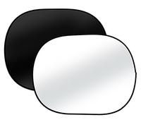 Bresser BR-3 Arrière-plan pliable, 2 côtés: noir/blanc, 150x200cm