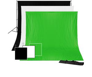 BRESSER BR-BGS1 Support de fond 3x4M SET 1