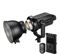 Bresser Spot LED de studio BR-D1200BL 120W COB Bi-Color avec télécommande et refroidissement