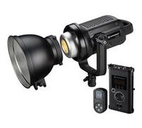 Bresser Spot LED de studio BR-D1200BL 120W COB Bi-Color avec télécommande et refroidissement