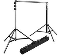 Bresser BR D27 Système de Fond Noir 260 x 300 cm | Bresser BR D27 support de fond 260 cm de haut et 300 cm de large