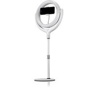 Bresser Anneau lumineux BR-RL 10B circulaire LED avec support et connexion USB