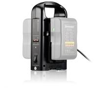 BRESSER BR-RL2KS Chargeur pour 2 batteries V-Lock