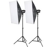 BRESSER BRM-300AM Kit flash de studio 2x 300W