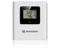 Bresser Capteur Thermo-Hygro Sans Fil Écran LCD Température Humidité Capteur Supplémentaire Portée 80m IP44 Station Météo