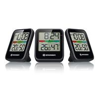 BRESSER Climate Monitor Thermo- / Hygromètre DCF Set de 3