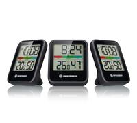 BRESSER Climate Monitor Thermo- / Hygromètre DCF Set de 3