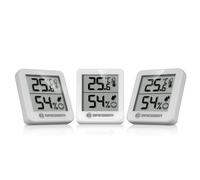 BRESSER ClimaTemp Thermo-hygromètre lot de 3