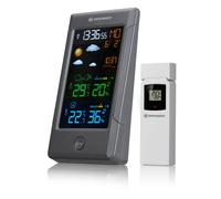 BRESSER ClimateTemp NBF Station météo couleur avec signal DCF