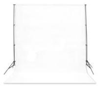 Bresser D-26 support 300 cm + toile 3 x 6m blanc