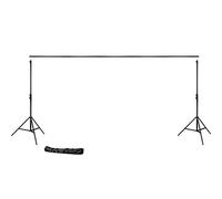 Bresser f001966 Studio Photo BR de d45 Pro 1 Système de Fond 390 x 470 cm pour lingettes/Fond en Papier/Vinyle Noir