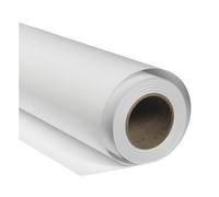 BRESSER SBP08 Fond de Studio Papier sur rouleau 1,36 x 11m Blanc Arctique