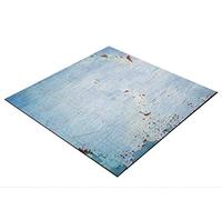 Bresser Fond Plat pour Studio Photo - 60 x 60 cm - Bleu Clair Industriel