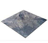 Bresser Fond Plat pour Studio Photo Gris/Bleu 40 x 40 cm