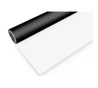 Bresser - Fond vinyle noir/blanc sur rouleau 2,72x6m