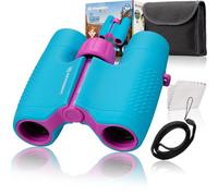BRESSER-Jumelles enfant 6x21 bleu et lilas Bresser - 9 x 10 x 3,5 cm