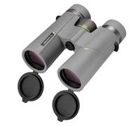 Bresser Jumelles Wave 8x42 – BAK-4, étanches, oculaires pour porteurs de lunettes – Gris