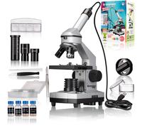 BRESSER JUNIOR 40x - 1.024x Microscope avec caméra oculaire HD
