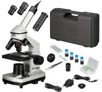 BRESSER JUNIOR 40x-1024x Microscope Set avec Valise à Coque rigide