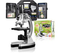BRESSER JUNIOR Biotar 300x-1200x Microscope avec Valise