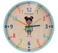 BRESSER JUNIOR Horloge murale pour enfants