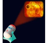 BRESSER Junior Science Projecteur et veilleuse pour Enfants avec 24 Images astronomiques à projeter sur Un Mur 8847200 Gris