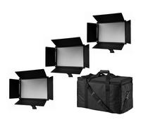 Bresser - Kit 3 Panneau Bi-Color LED SH-600A